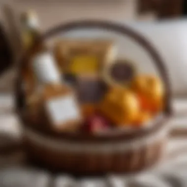 Thoughtful Welcome Basket with Delicate Treats