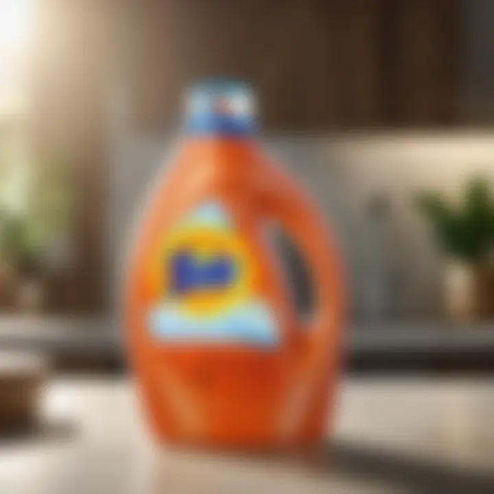 Eco-Friendly Packaging of Tide Liquid Laundry Soap