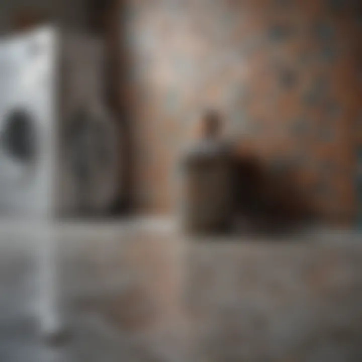 Elegant Mosaic Tile Inspirations Luxurious mosaic tiles adding elegance to a laundry space