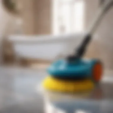 Tile Scrubber Tool for Effective Cleaning