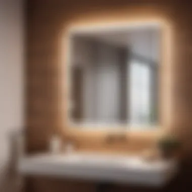 Functional Upgrade with Tiltable Bathroom Mirror