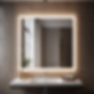 Sleek and Stylish Installation of Tiltable Mirror