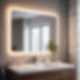 Innovative Tilting Mechanism of Bathroom Mirror