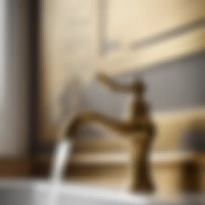 Antique Brass Faucet with Timeless Appeal