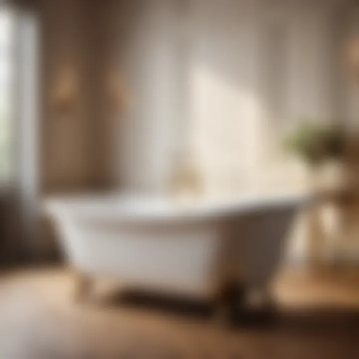 Timeless Sophistication Classic Drummonds Bathtub with Timeless Appeal