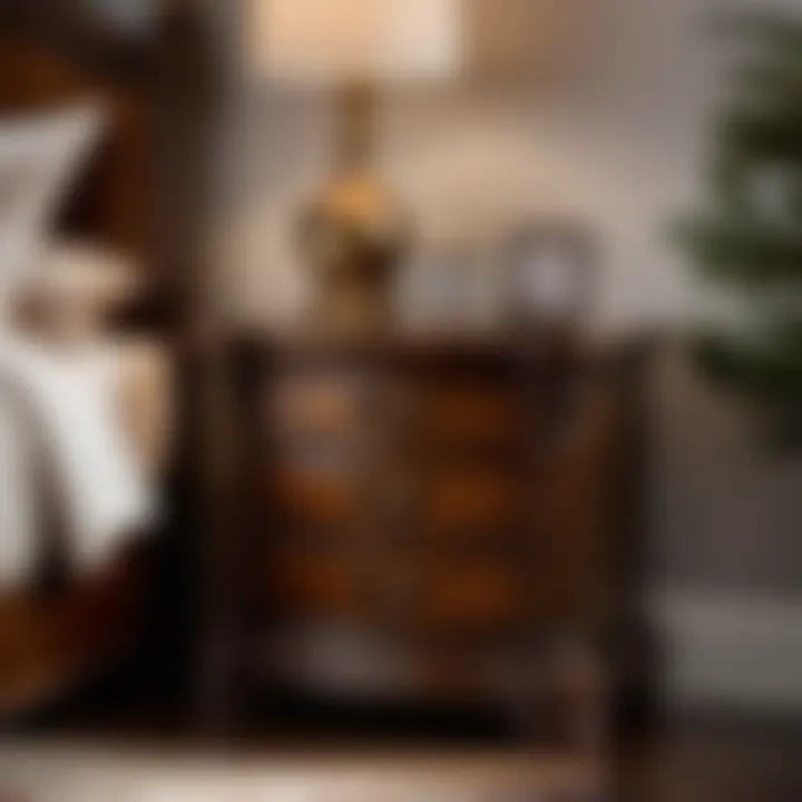 Timeless Elegance of American Woodcrafters Heirloom Nightstand