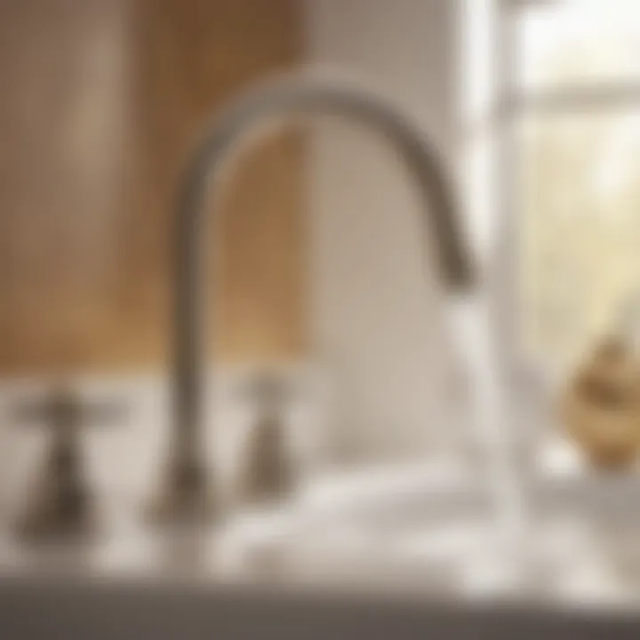 Maintenance tools for stainless steel bathroom taps