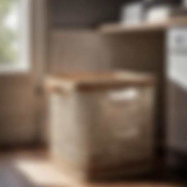 Elevate Your Laundry Room with an Elegant and Stylish Hamper Elegant and Stylish Laundry Hamper