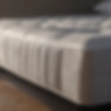 Sleek adjustable mattress with modern technology