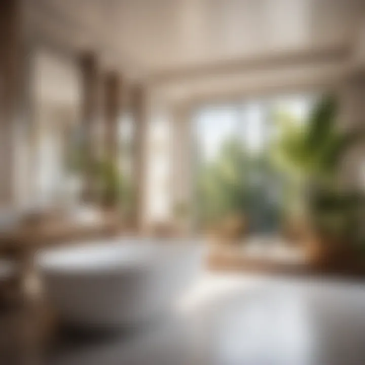 Tranquil Oasis - Bathroom Paint Color Scheme