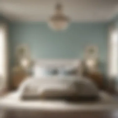 Tranquil Tranquility bedroom color by Benjamin Moore