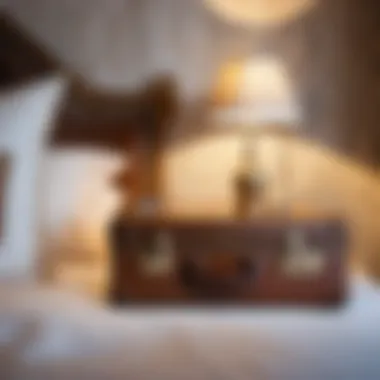 Vintage Suitcase Nightstand