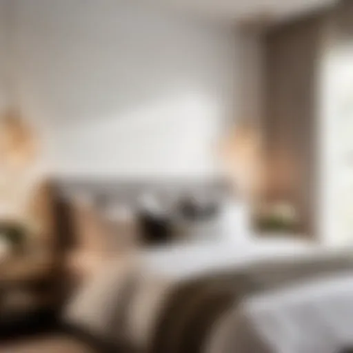 Sophisticated Shiplap Accent Wall in Modern Bedroom Elegant shiplap accent wall in a modern bedroom
