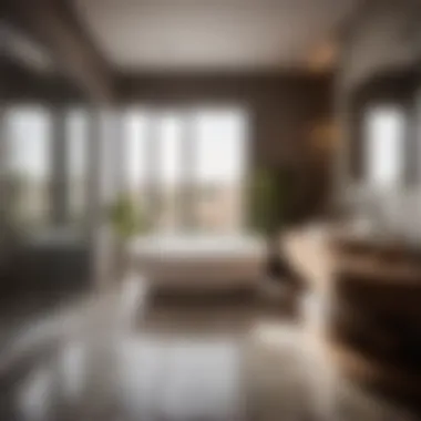 Luxurious Tiling and Flooring Installation Luxurious bathroom tiling and flooring installation