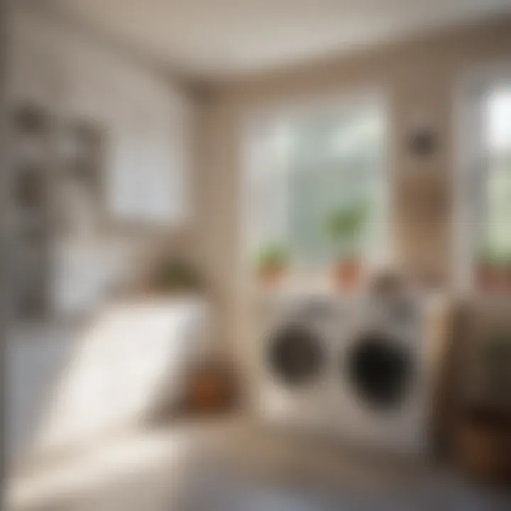The Modern Laundry Revolution Modern laundry room featuring a washer and dryer.