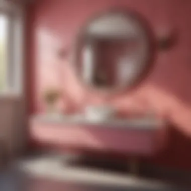 Luxurious Materials for Pink Bathrooms Luxurious bathroom materials for a pink theme
