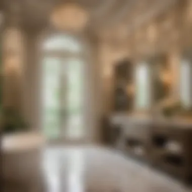 Luxury bathroom renovation in Raleigh