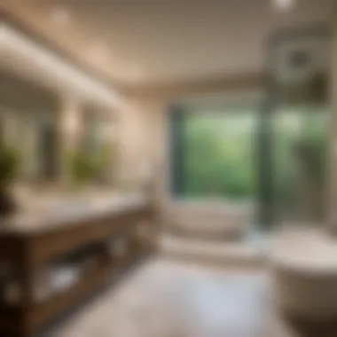 Spa-inspired bathroom oasis in Raleigh