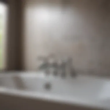 Transformative Outcomes: Bathtub Faucet to Shower Before and after comparison of bathtub faucet and shower installation