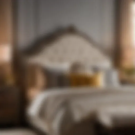 Elegance Personified: Tremont Bedroom Set Headboard Luxurious Tremont Bedroom Set Headboard