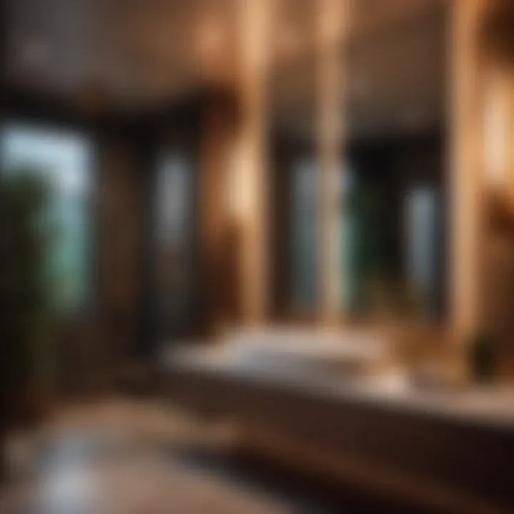 Trendy bathroom designs display in Rhode Island
