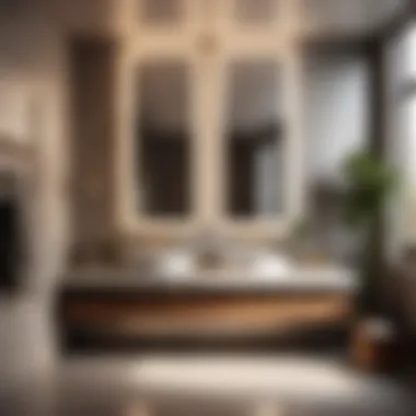 Modern Triangle Bathroom Lighting