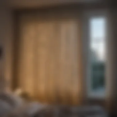 Twinkling Curtain Lights