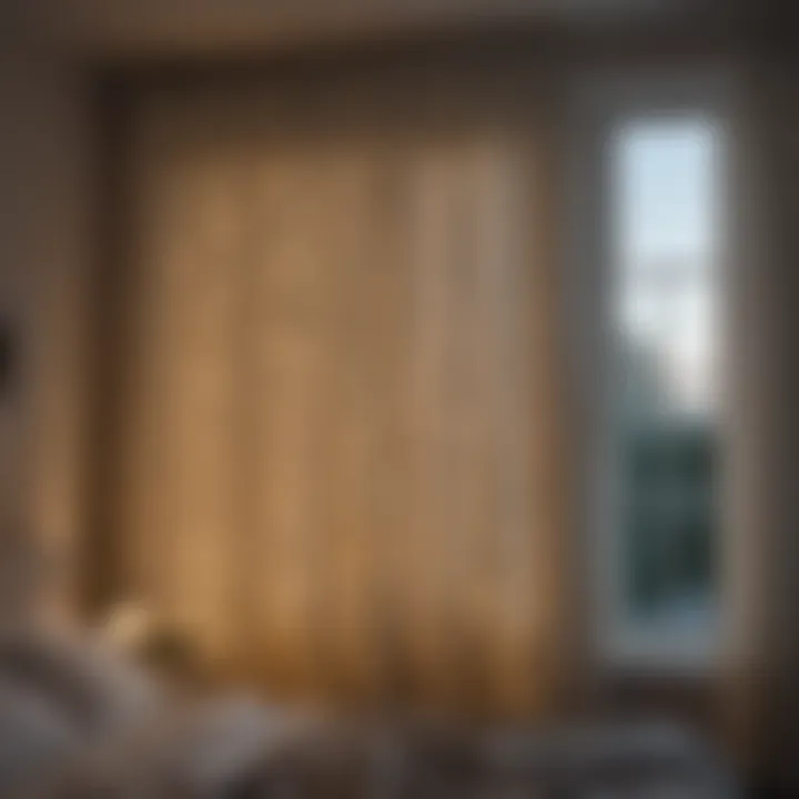 Twinkling Curtain Lights