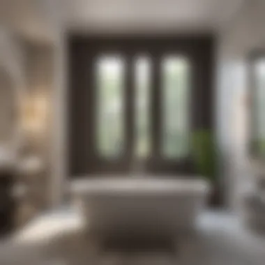 Design considerations for a two-person bath