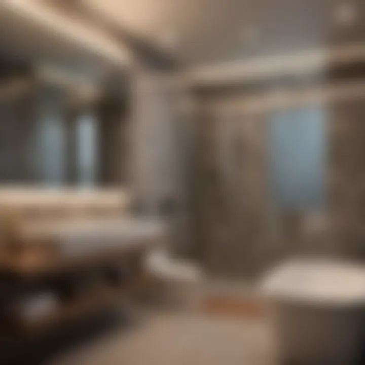 Accessibility Considerations in Two Story Bathrooms Accessible design features in a two story bathroom