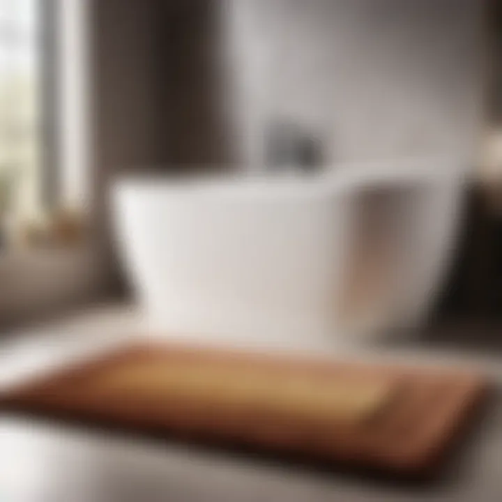 Plush and Soft Absorbent Bathroom Rug for Comfort