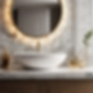 Luxurious Marble Accents for Your Bathroom Elegant Marble Bath Accessories Set