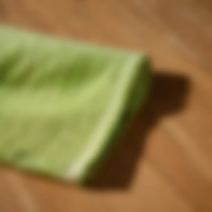Sustainable Bamboo Cleaning Cloth Eco-friendly bamboo cleaning cloth