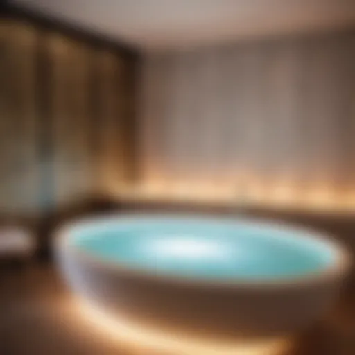Luxurious Bath Bubble Jet Spa with Aromatherapy