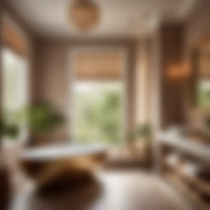 Tranquil Spa Retreat Soothing spa-like bathroom paint color