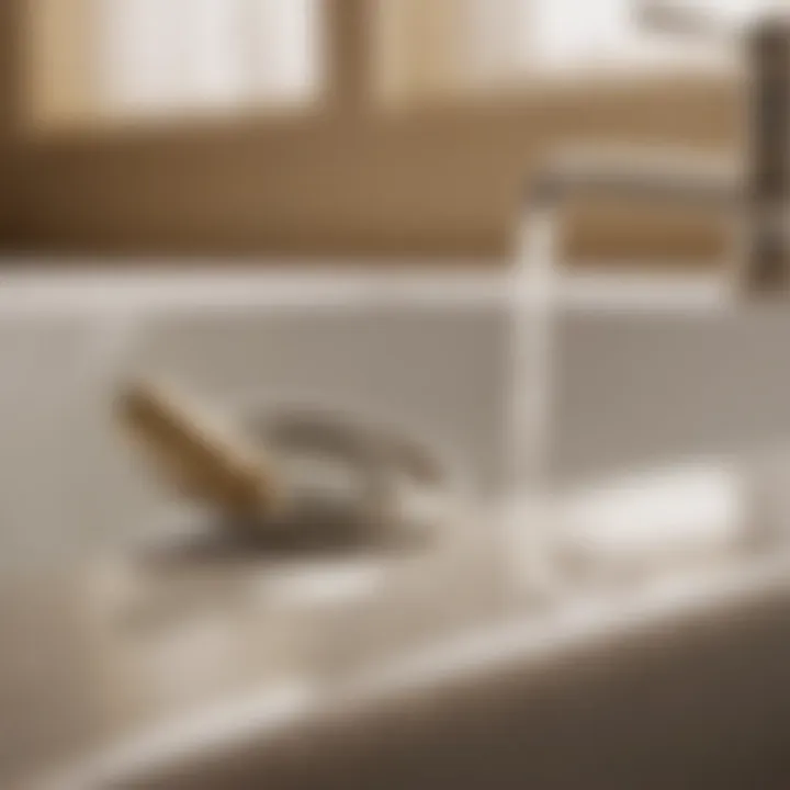 Maintenance tools for sink drain lever