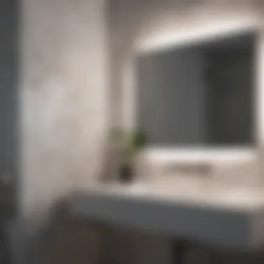 Chic Geometric Fixtures Minimalist geometric bathroom fixtures