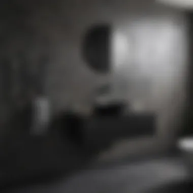 Sleek Matte Black Fixtures Modern matte black bathroom fixtures