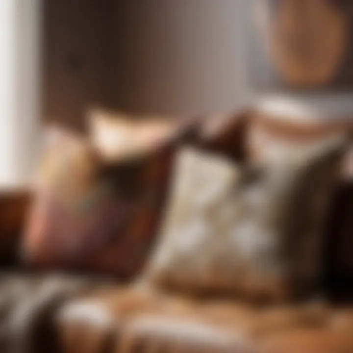 Stylish Arrangement of Boho Throw Pillows Chic Boho Throw Pillows Arrangement