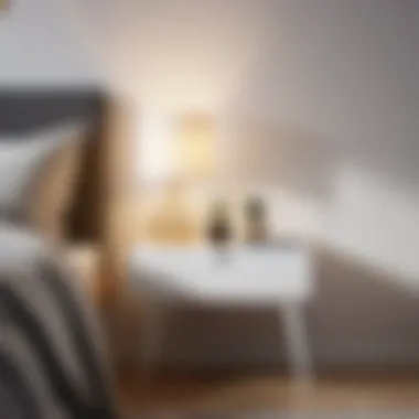 Sleek Scandinavian Nightstand Setup Minimalist Scandinavian Nightstand Setup