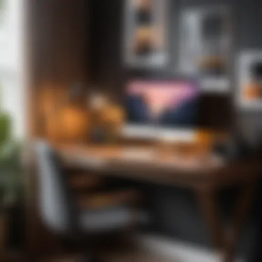 Sophisticated Desk Setup