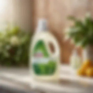 Botanical Formula for Sensitive Skin Fresh botanical ingredients in laundry detergent