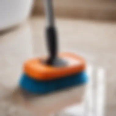 Durable Silicone Bathroom Floor Cleaner Brush Durable Silicone Bathroom Floor Cleaner Brush