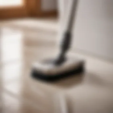 Sleek Stainless Steel Bathroom Floor Cleaner Brush Sleek Stainless Steel Bathroom Floor Cleaner Brush