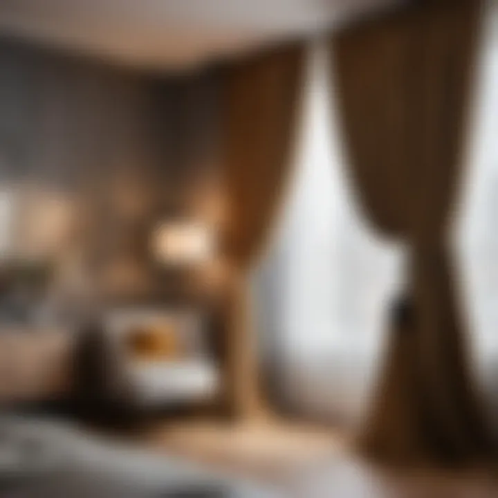 Blackout curtains providing privacy and light control