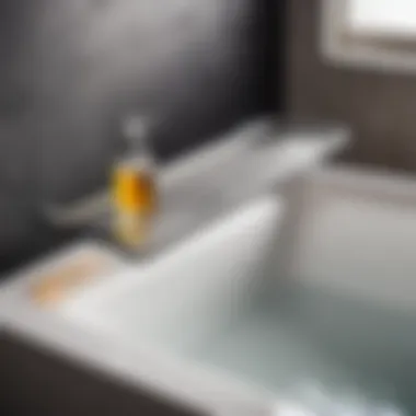 Sleek Stainless Steel Bath Caddy for Modern Bathrooms Minimalist Stainless Steel Bath Caddy
