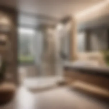 Modern Bathroom Design with Exhaust Fan