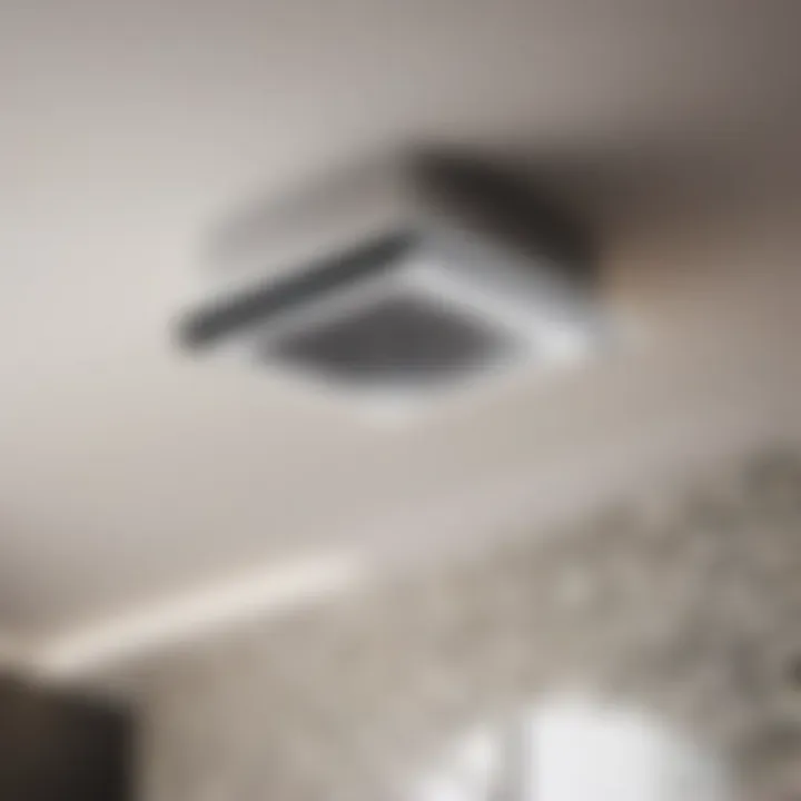 Sleek and Stylish Bathroom Exhaust Fan