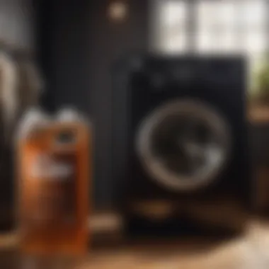 Color-protecting laundry soap for dark garments
