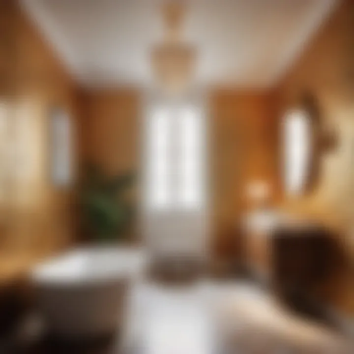 Small Bathroom with Luxe Paint Finish